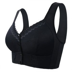1+1 GRATIS | FrontEase™ Sujetador de Algodón con Cierre Frontal para Personas Mayores