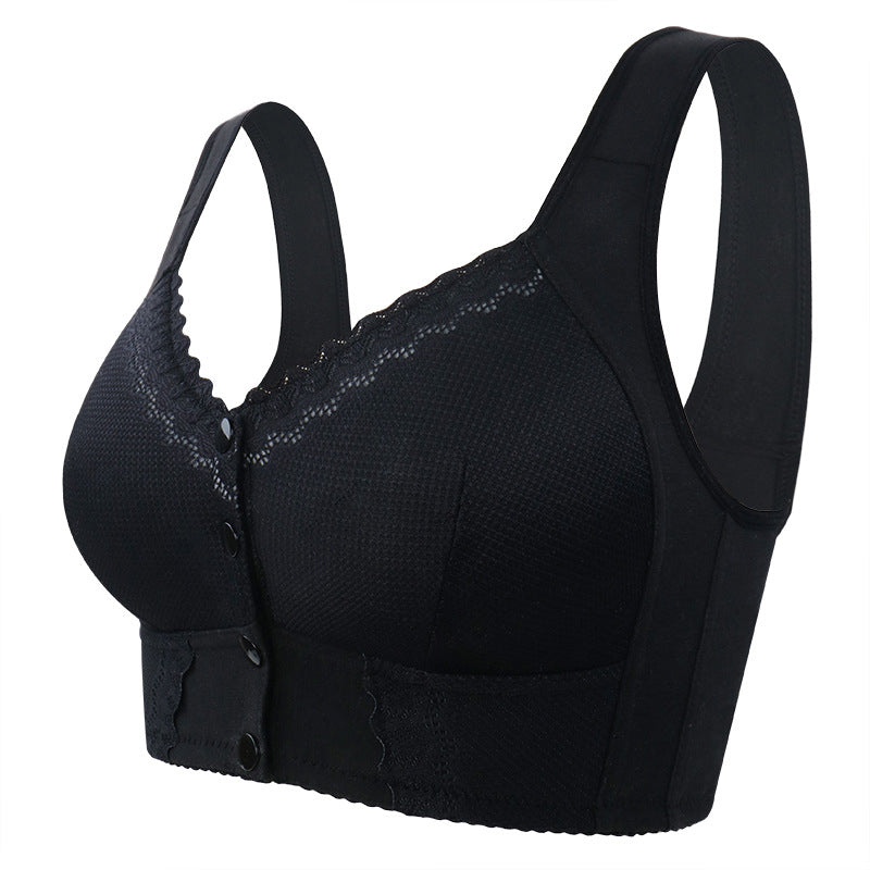 1+1 GRATIS | FrontEase™ Sujetador de Algodón con Cierre Frontal para Personas Mayores