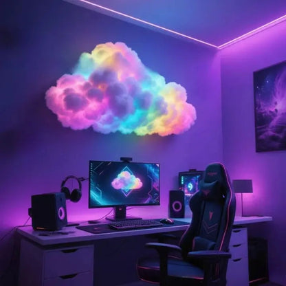 SkyAura™ Lámpara de pared LED en forma de nube
