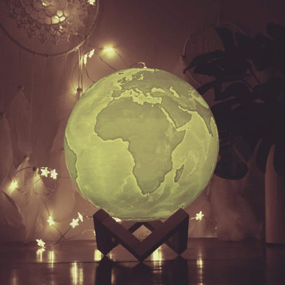 Luz Nocturna de la Tierra (Color) | Iluminación - Science Factory ES