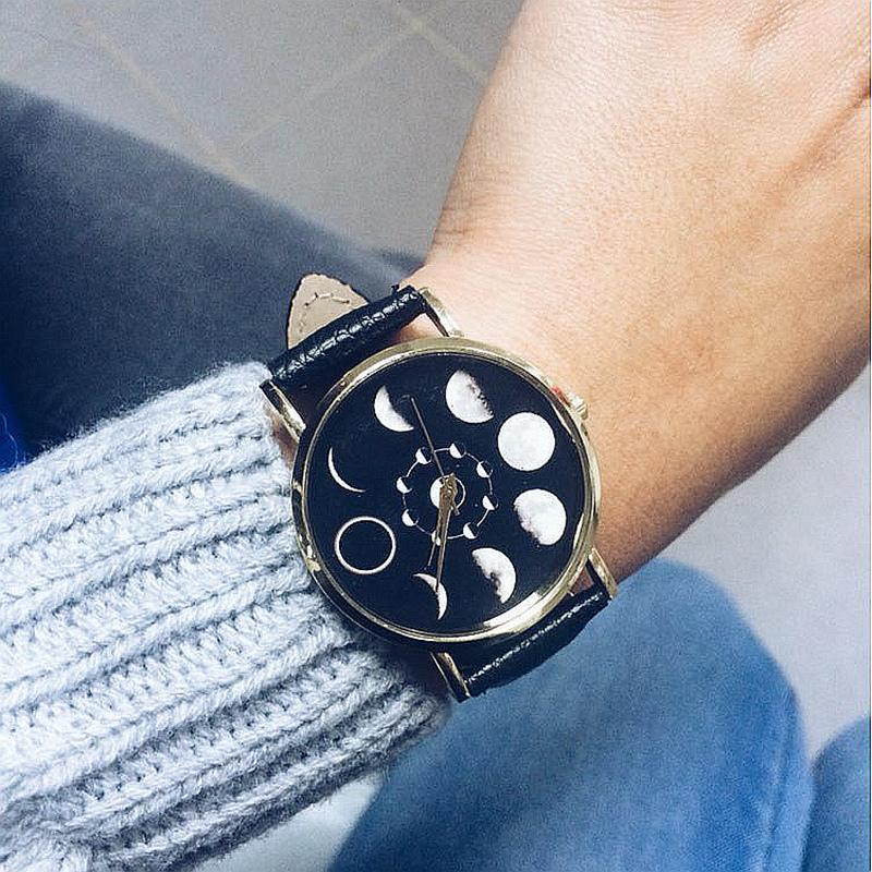 Reloj con Fases Lunares | Análogo - Science Factory ES