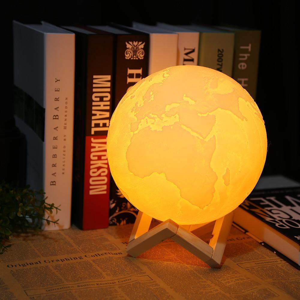 Luz Nocturna de la Tierra (Color) | Iluminación - Science Factory ES