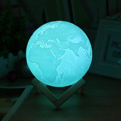 Luz Nocturna de la Tierra (Color) | Iluminación - Science Factory ES