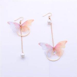 Mariposa Pendientes de Perlas (Luz) - Science Factory ES