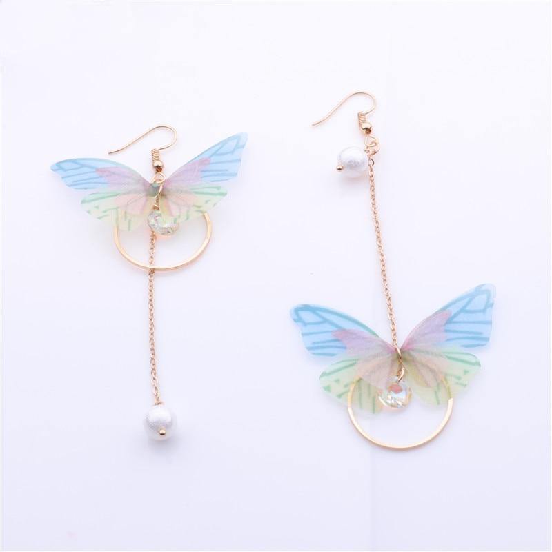Mariposa Pendientes de Perlas (Luz) - Science Factory ES