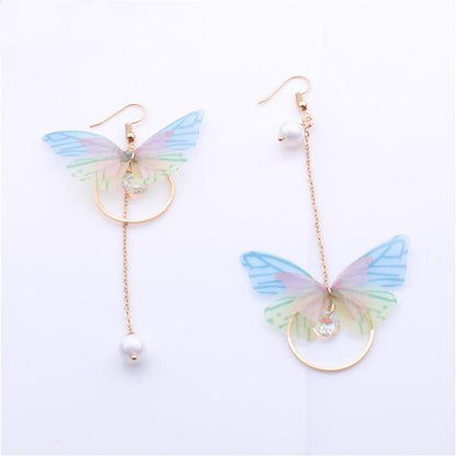 Mariposa Pendientes de Perlas (Luz) - Science Factory ES