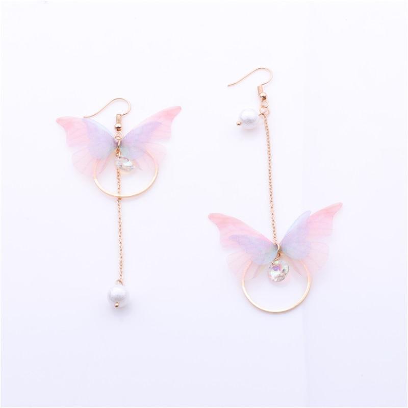 Mariposa Pendientes de Perlas (Luz) - Science Factory ES