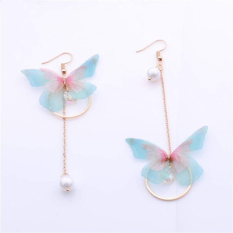 Mariposa Pendientes de Perlas (Luz) - Science Factory ES