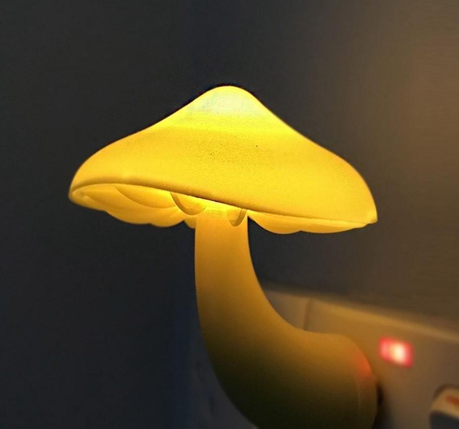 Luz Nocturna Gran Hongo | Iluminación Sostenible - Science Factory ES