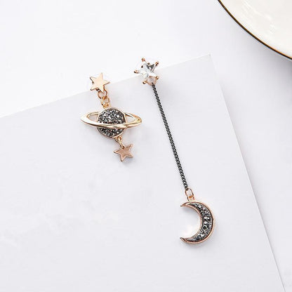 Pendientes Asimétricos de Cuerpo Celestial - Science Factory ES