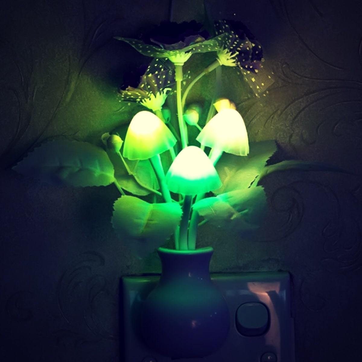 Luz Nocturna en forma de Flor y Hongo | Iluminación sostenible (NUEVO) - Science Factory ES