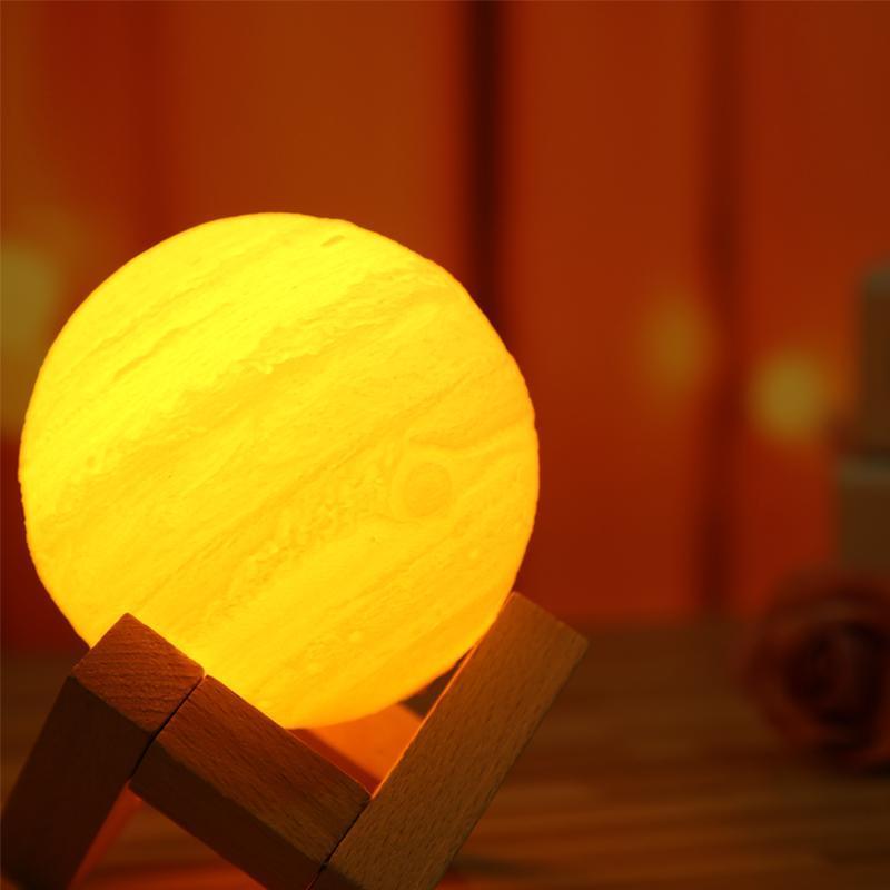Júpiter (de Color) Luz Nocturna | Iluminación - Science Factory ES