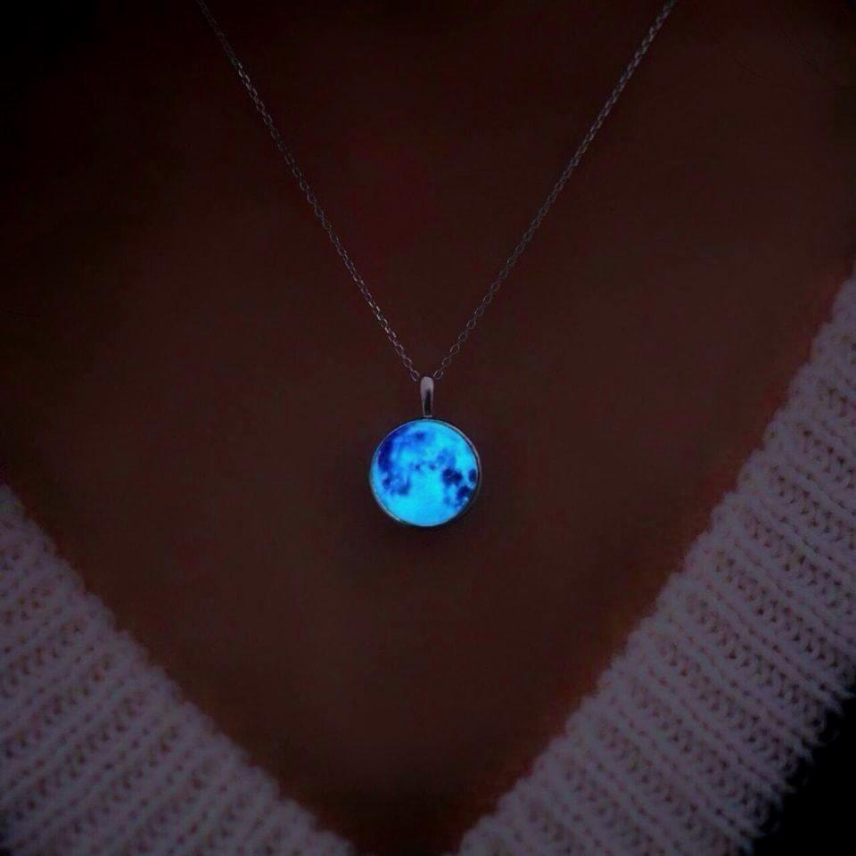 Collar de Luna Brillante - Science Factory ES