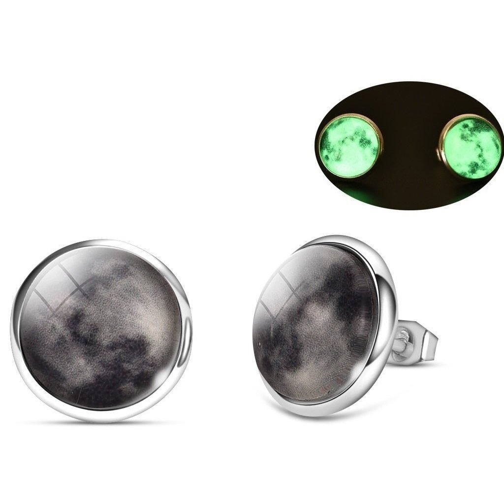Pendientes de Luna Brillante - Science Factory ES
