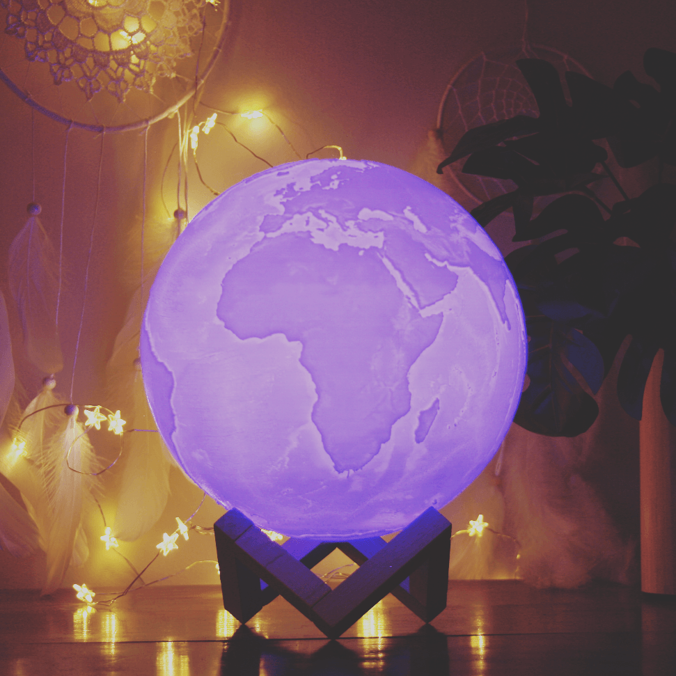 Luz Nocturna de la Tierra (Color) | Iluminación - Science Factory ES