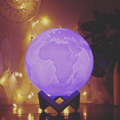 Luz Nocturna de la Tierra (Color) | Iluminación - Science Factory ES