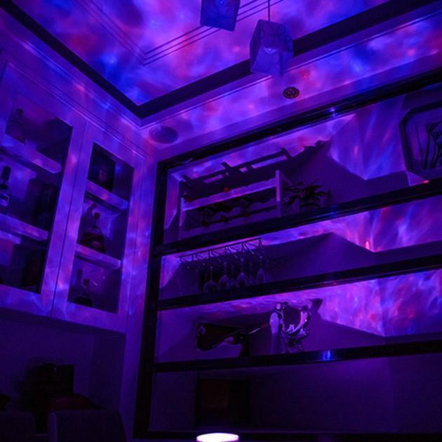 Proyector de Ondas Oceánicas | Iluminación Nocturna - Science Factory ES