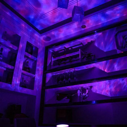 Proyector de Ondas Oceánicas | Iluminación Nocturna - Science Factory ES