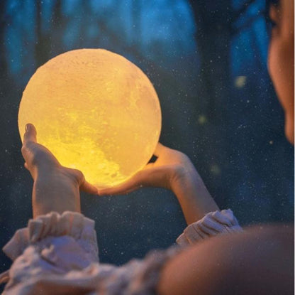 Luz Nocturna de la Luna (de Color) | Iluminación - Science Factory ES