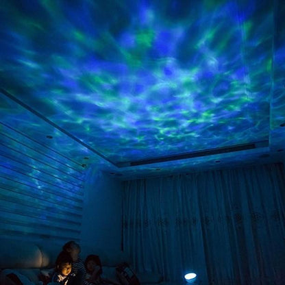 Proyector de Ondas Oceánicas | Iluminación Nocturna - Science Factory ES