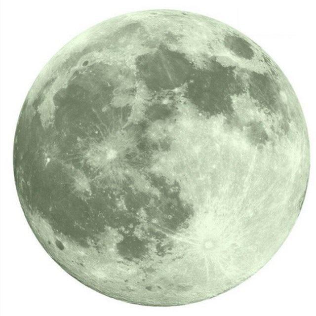 Pegatina de la Luna Luminosa - Science Factory ES