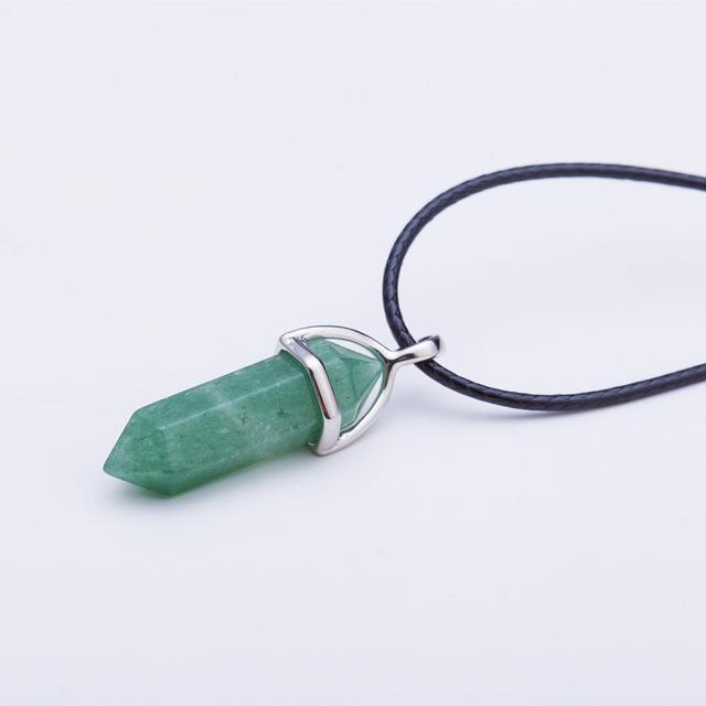 Collar Geométrico de Piedra Natural - Science Factory ES