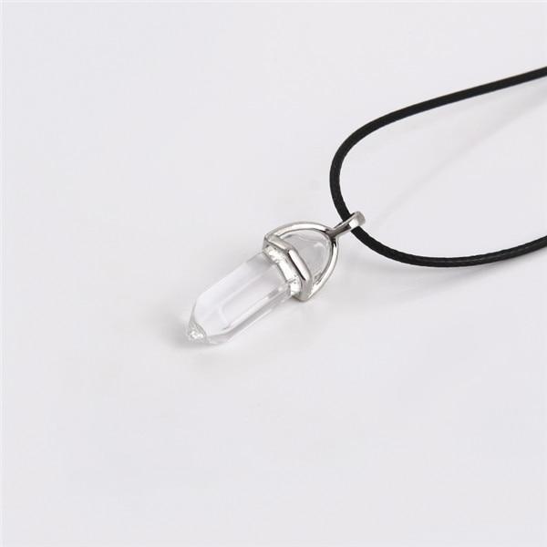 Collar Geométrico de Piedra Natural - Science Factory ES