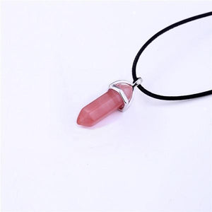 Collar Geométrico de Piedra Natural - Science Factory ES
