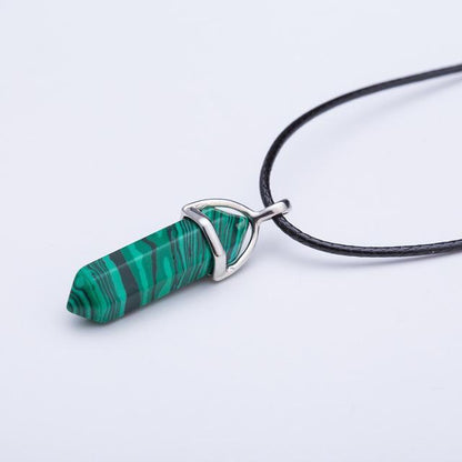 Collar Geométrico de Piedra Natural - Science Factory ES