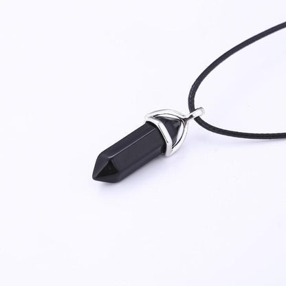 Collar Geométrico de Piedra Natural - Science Factory ES