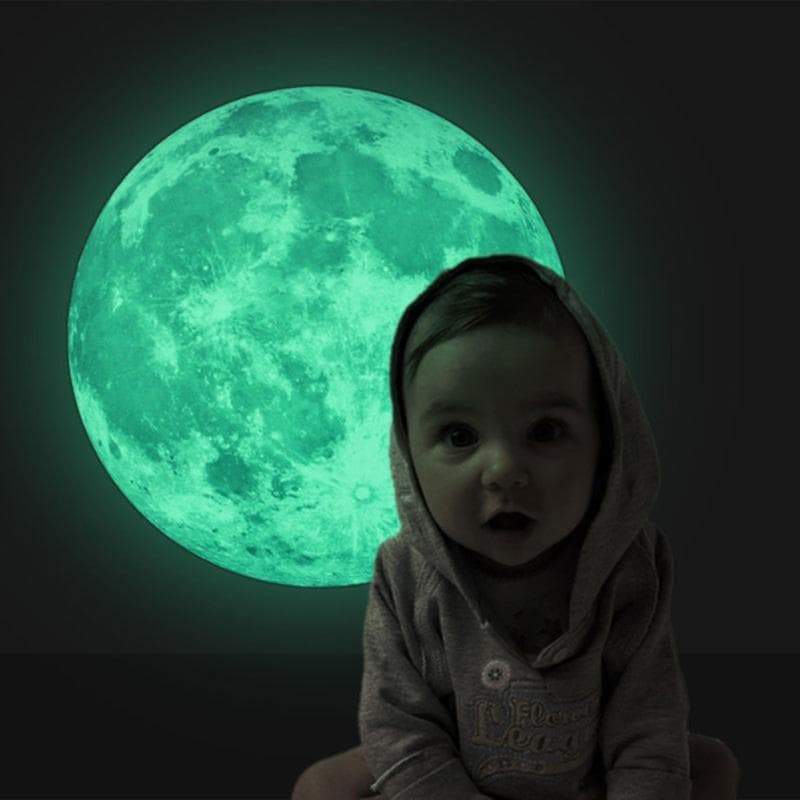 Pegatina de la Luna Luminosa - Science Factory ES