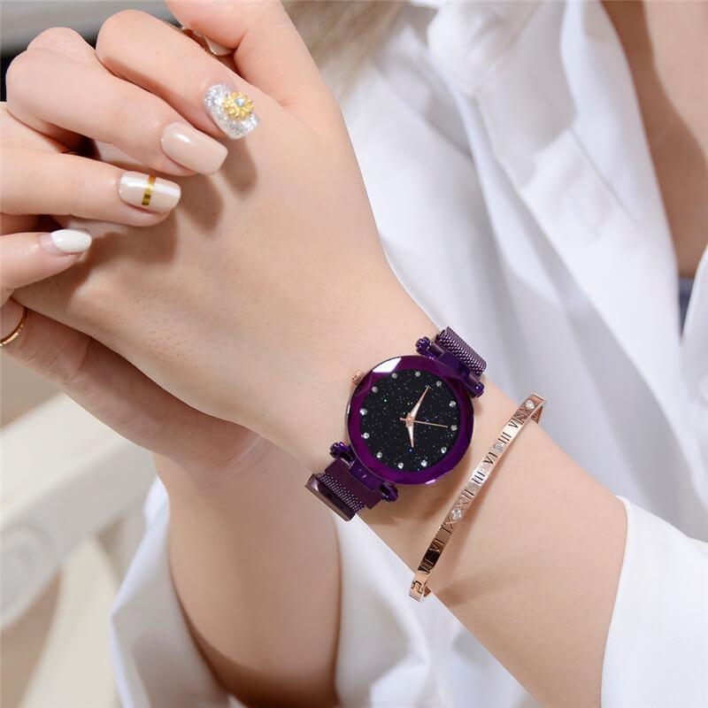 Reloj Magnético de Cielo Estrellado **LIMITADO** - Science Factory ES