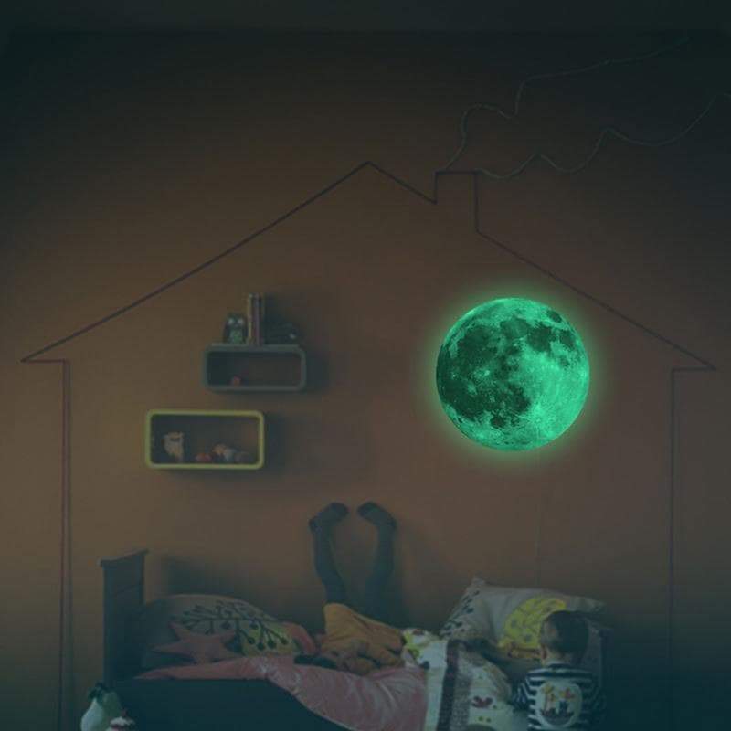 Pegatina de la Luna Luminosa - Science Factory ES