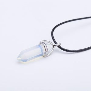 Collar Geométrico de Piedra Natural - Science Factory ES