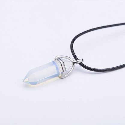 Collar Geométrico de Piedra Natural - Science Factory ES