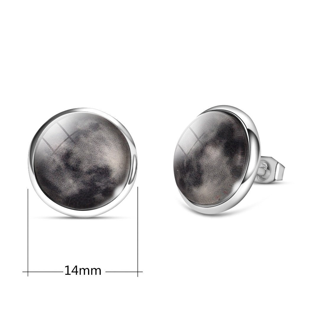 Pendientes de Luna Brillante - Science Factory ES