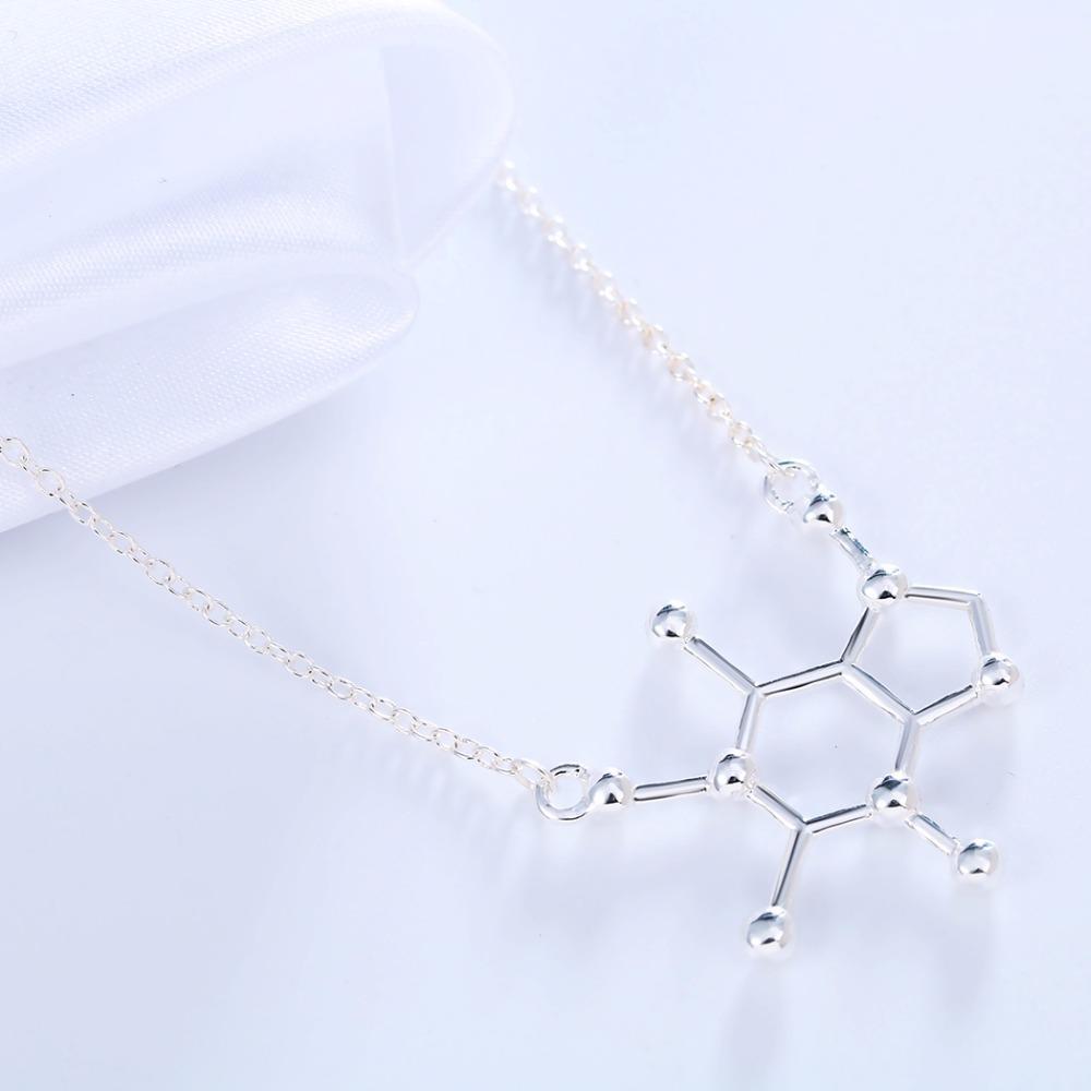 Collar de Molécula de Cafeína - Science Factory ES