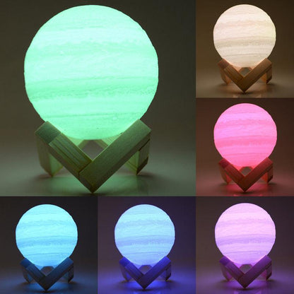 Júpiter (de Color) Luz Nocturna | Iluminación - Science Factory ES