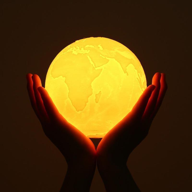Luz Nocturna de la Tierra (Color) | Iluminación - Science Factory ES
