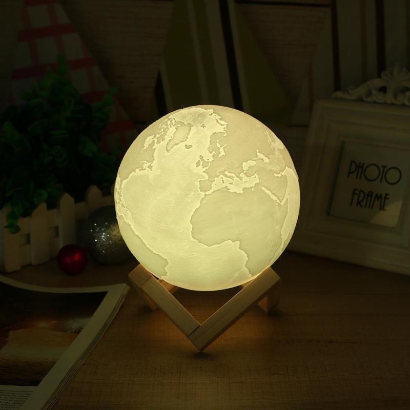 Luz Nocturna de la Tierra (Color) | Iluminación - Science Factory ES