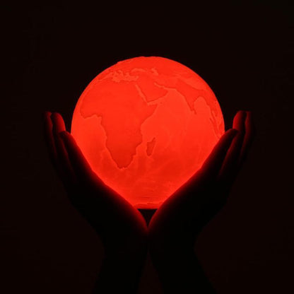 Luz Nocturna de la Tierra (Color) | Iluminación - Science Factory ES
